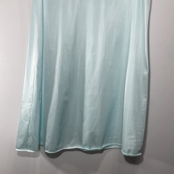 Vintage Gilead Nightgown Mint Nylon Lace Trim USA Made Medium 70s 80s - Picture 10 of 11